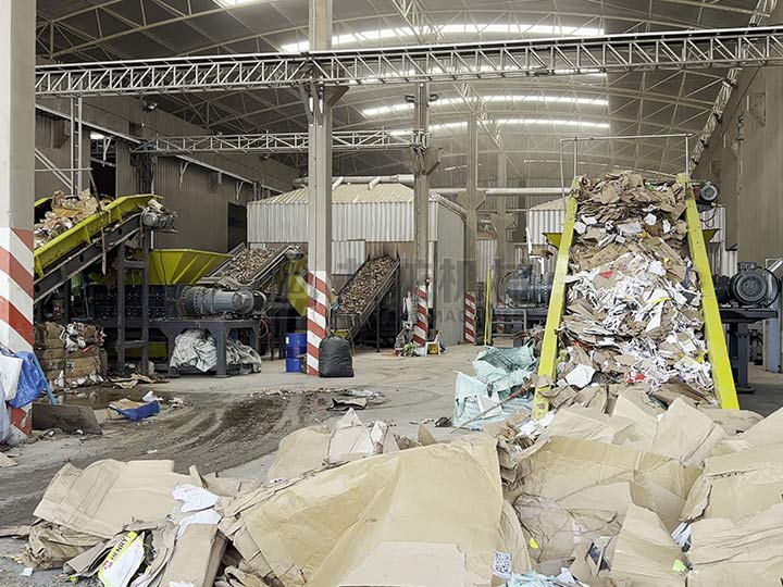 廢紙干法制漿生產(chǎn)線(xiàn)